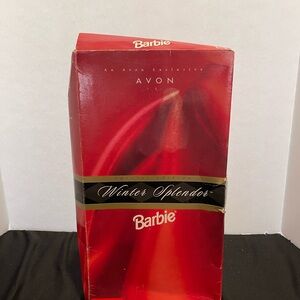 Vintage 1998 Avon Exclusive Special Edition Winter Splendor Barbie NBO